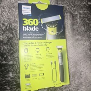 Philips Norelco OneBlade 360 - Lime and Charcoal